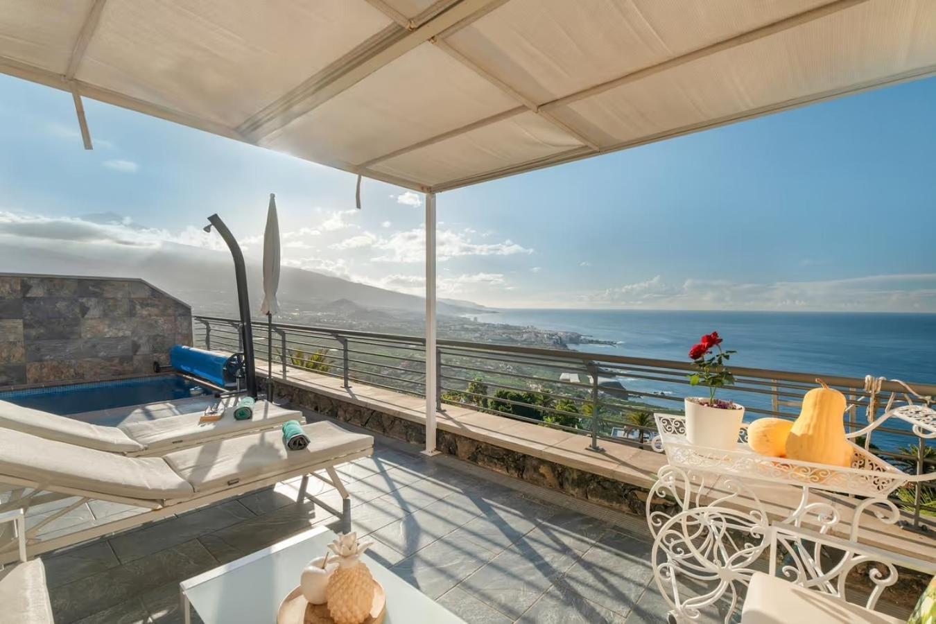 Villa Golden Horizon Con Piscina Privada Climatizada Santa Úrsula Buitenkant foto