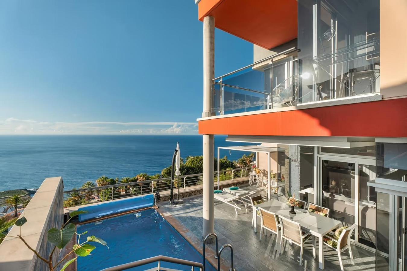 Villa Golden Horizon Con Piscina Privada Climatizada Santa Úrsula Buitenkant foto