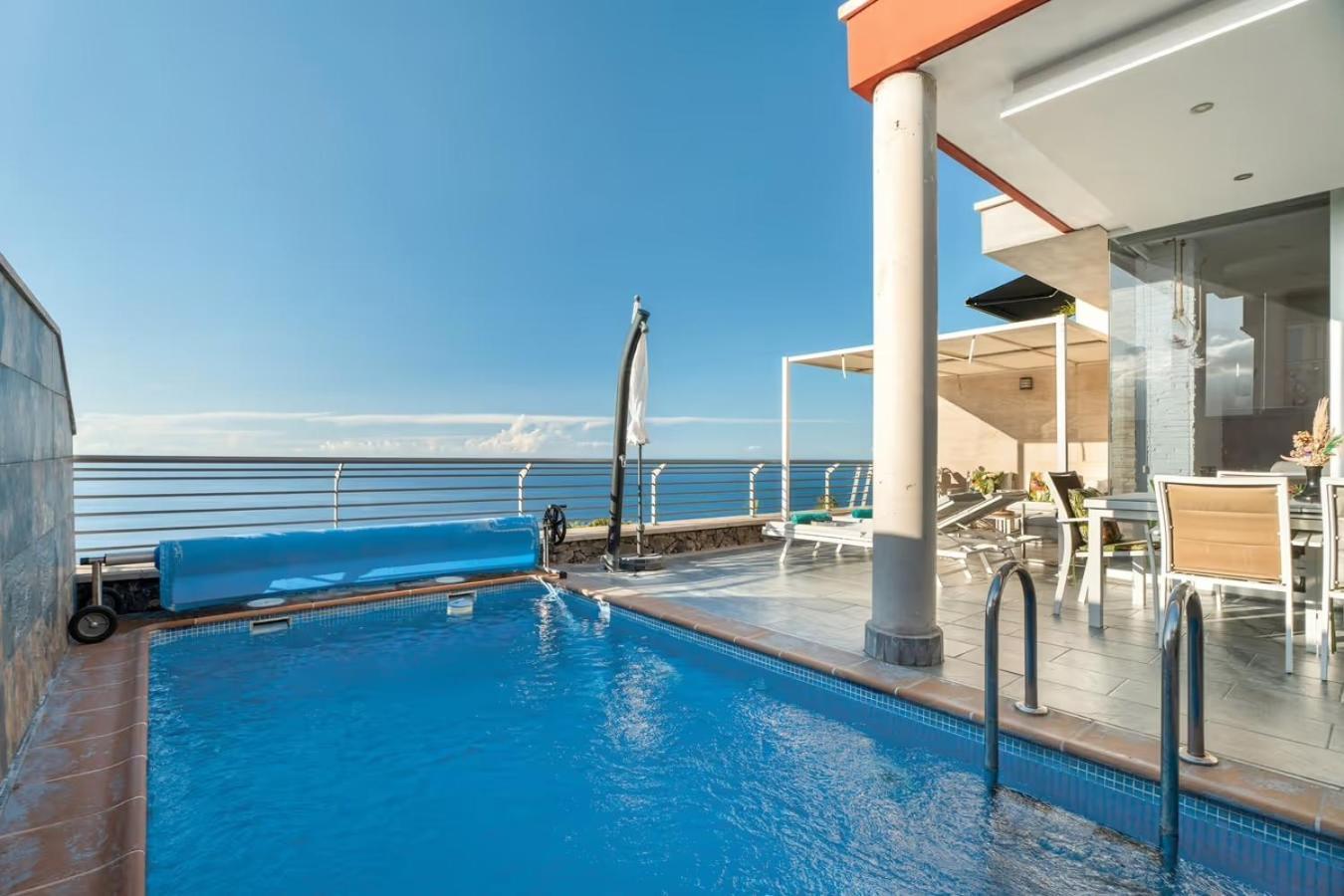 Villa Golden Horizon Con Piscina Privada Climatizada Santa Úrsula Buitenkant foto