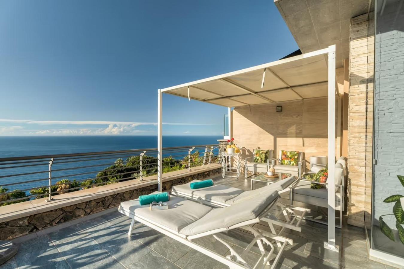 Villa Golden Horizon Con Piscina Privada Climatizada Santa Úrsula Buitenkant foto