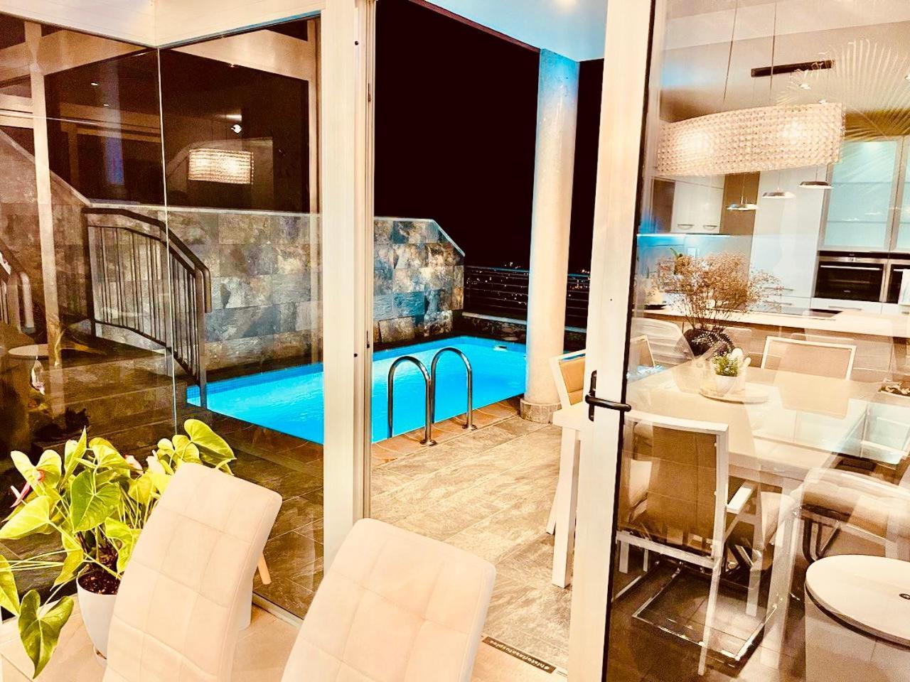 Villa Golden Horizon Con Piscina Privada Climatizada Santa Úrsula Buitenkant foto